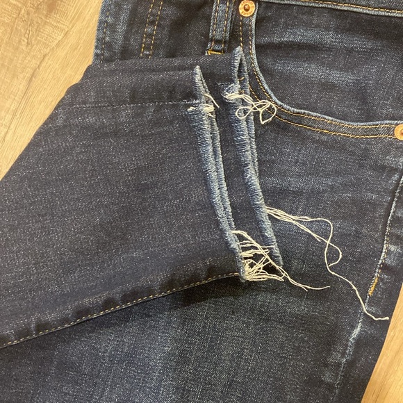 Dark J Crew jeans, size 28 - Picture 3 of 9